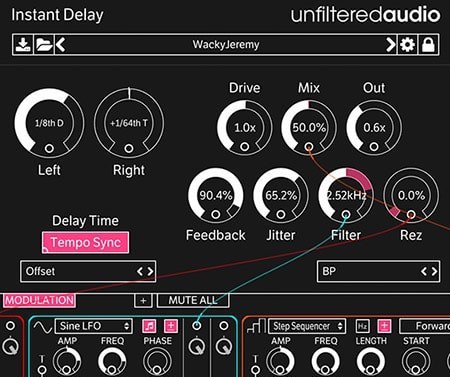 Unfiltered Audio Instant Delay v1.0.1 CE / v1.2.0 WiN MacOSX